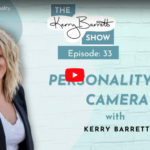 The title card for the Kerry Barrett Show podcast (episode 33)