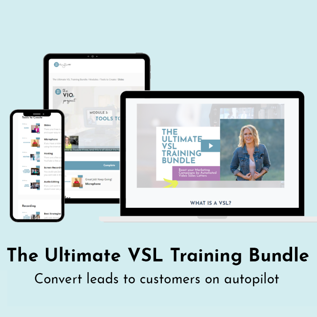 The Ultimate VSL Training Bundle